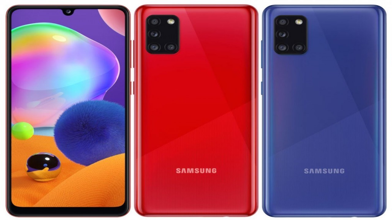 Samsung Galaxy A31 resmi olarak duyurdu