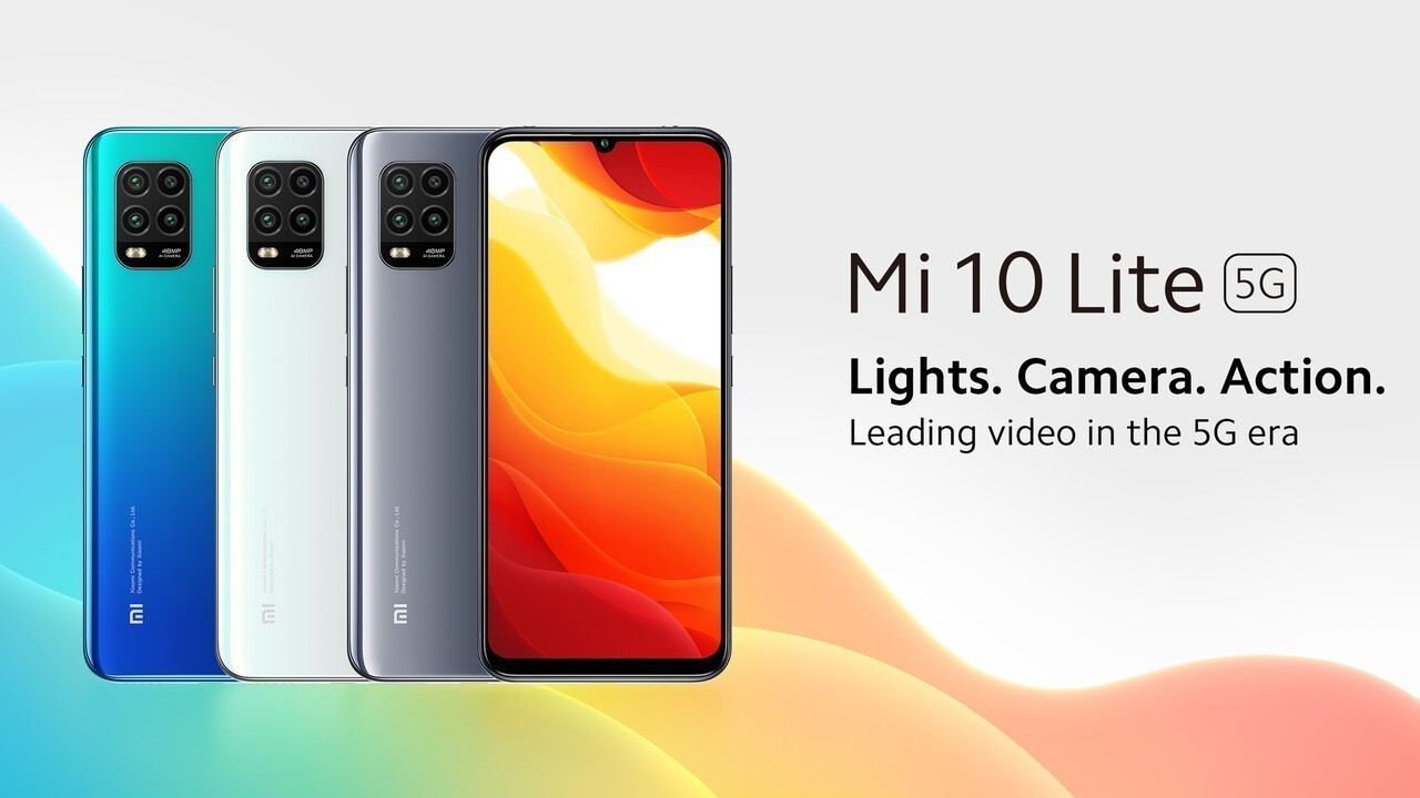 Xiaomi Mi 10 Lite 5G resmi olarak duyuruldu