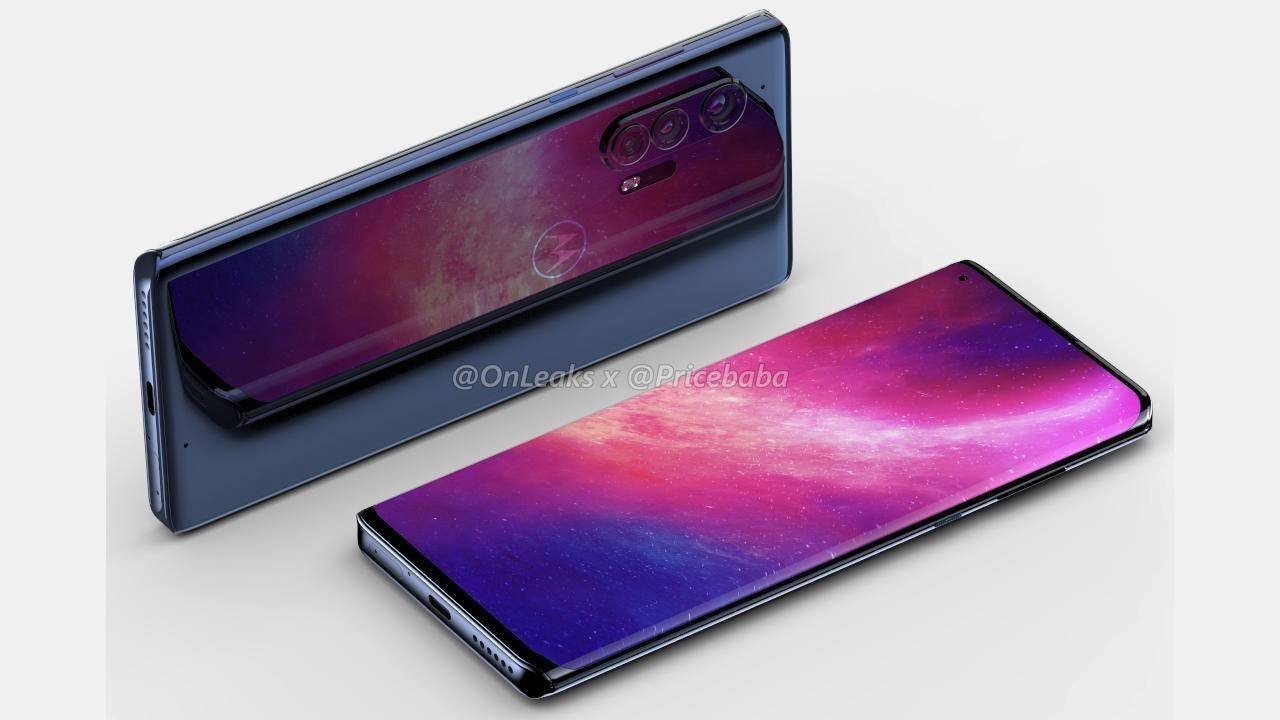Motorola Edge+ render görüntüsü ve özellikleri sızdırıldı
