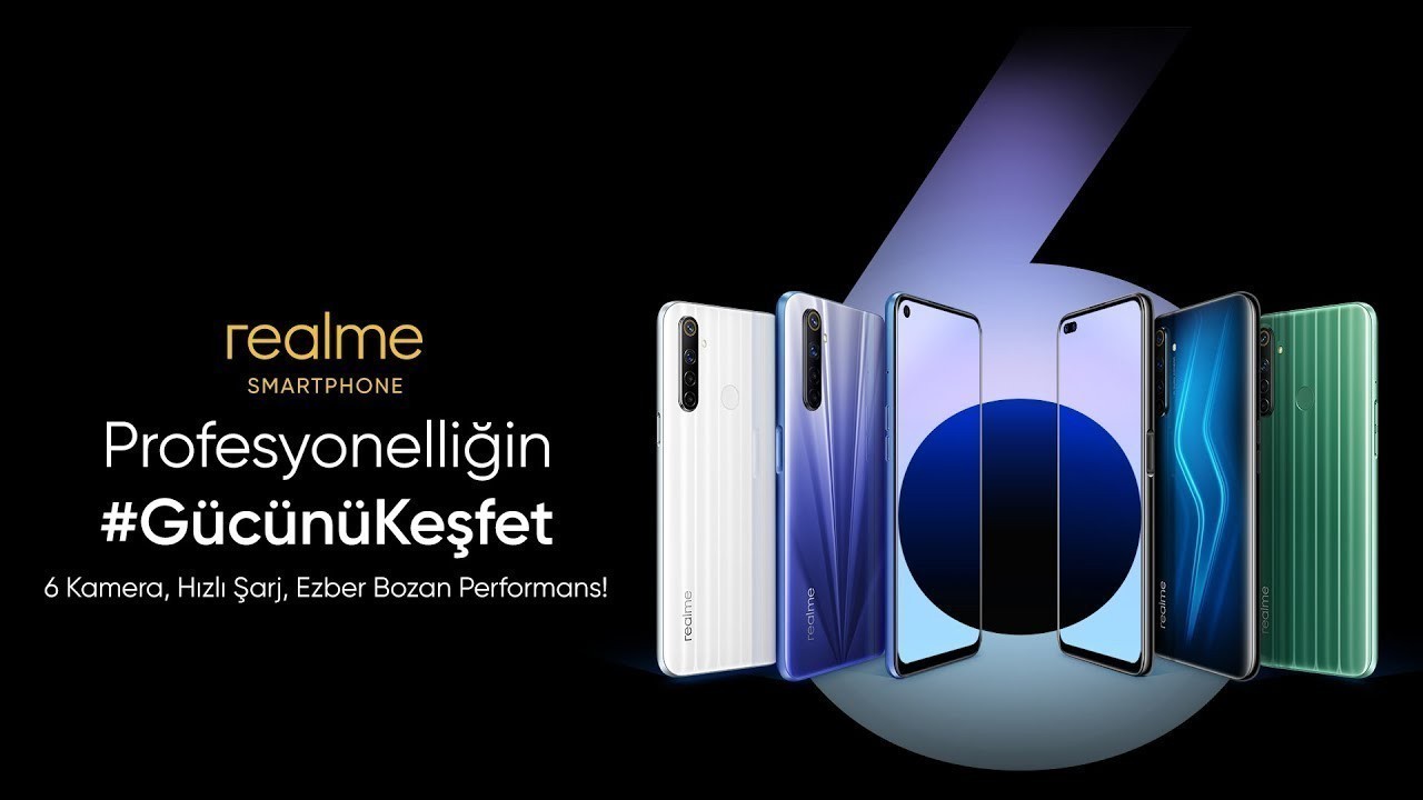 Realme 6 serisi Türkiye fiyatları açıklandı