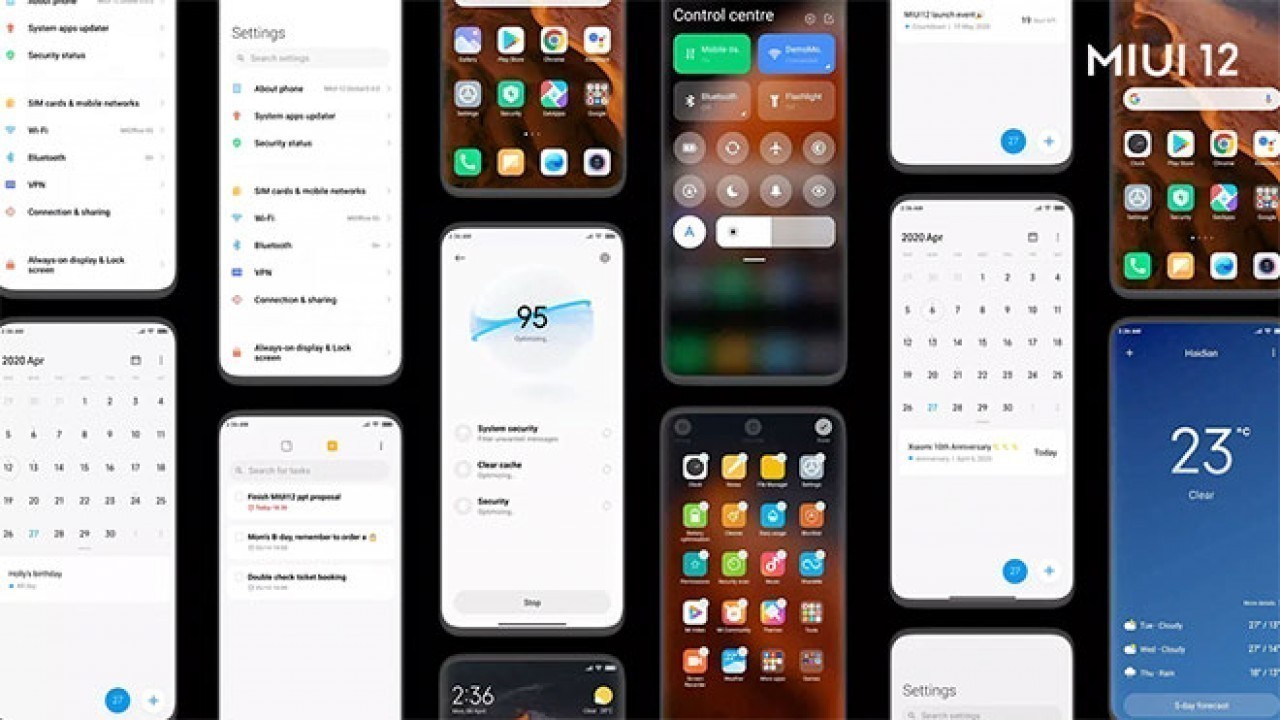 MIUI 12 güncellemesi alacak modeller açıklandı