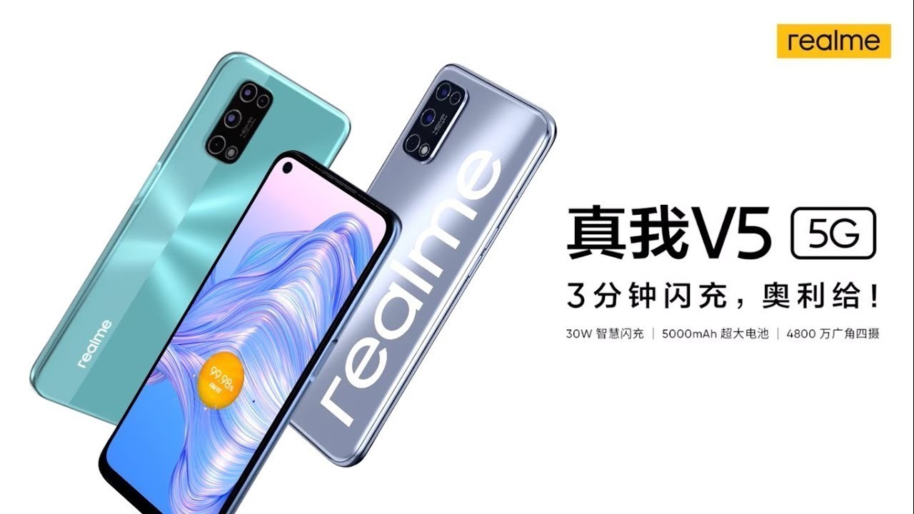 Realme V5, 5G Destekli En Ucuz Telefon Olarak Duyuruldu