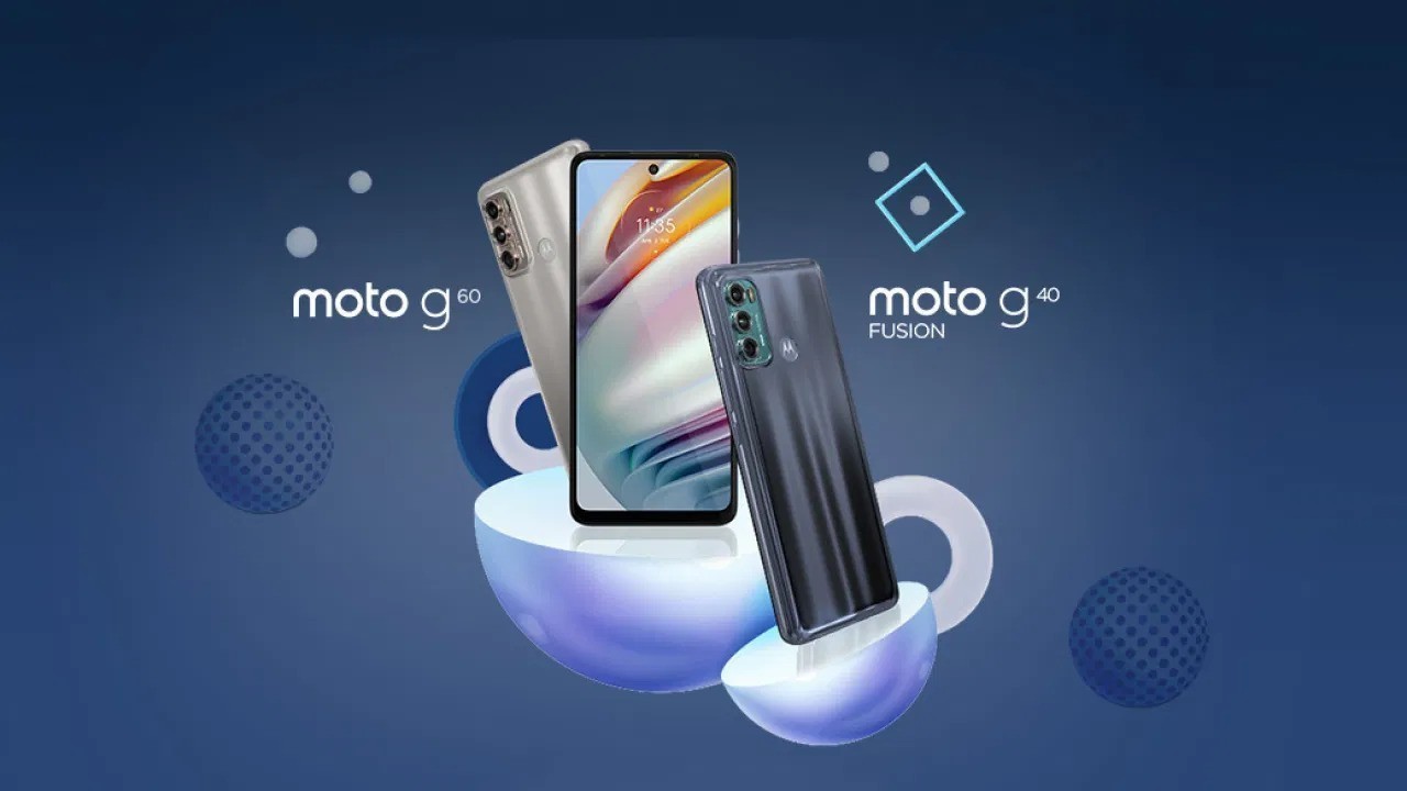 Moto G60 ve G40 Fusion resmi olarak duyuruldu