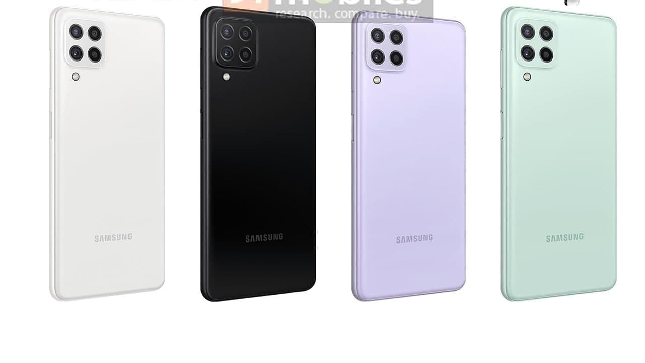 Samsung Galaxy A22 5G ve A22 4G görselleri ve özellikleri ortaya çıktı