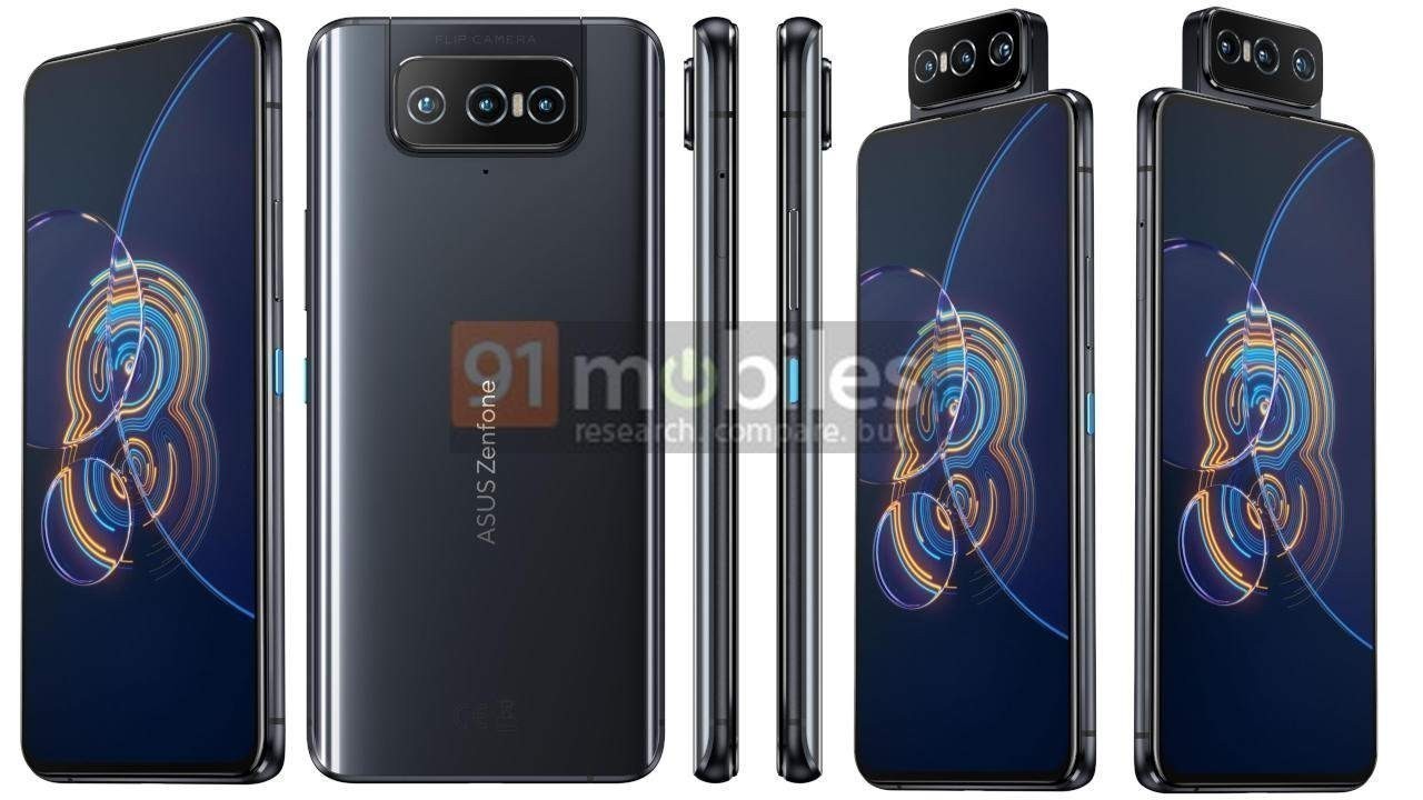 Asus Zenfone 8 ve Zenfone 8 Flip özellikleri ve görselleri sızdırıldı