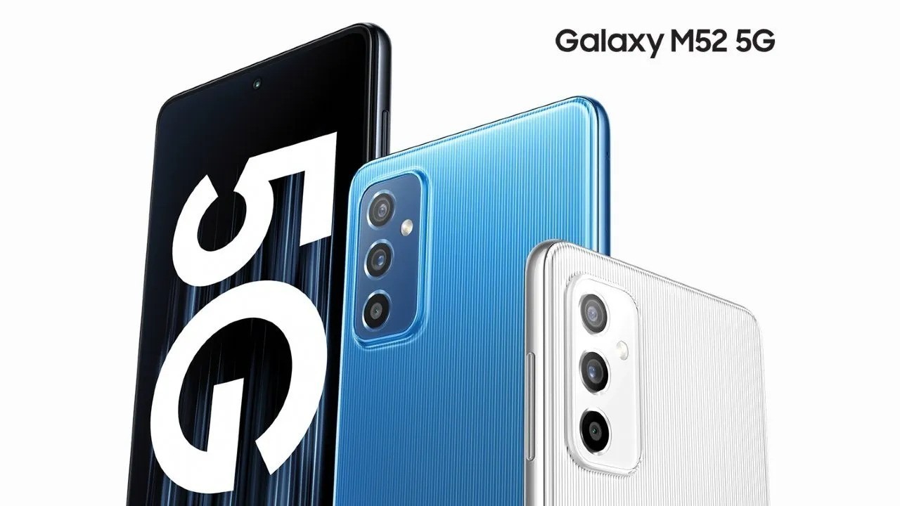 Samsung Galaxy M52 5G resmi olarak duyuruldu