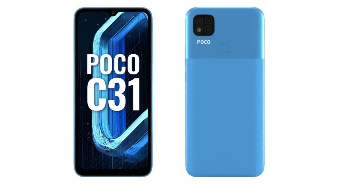 Poco C31 resmi olarak duyuruldu