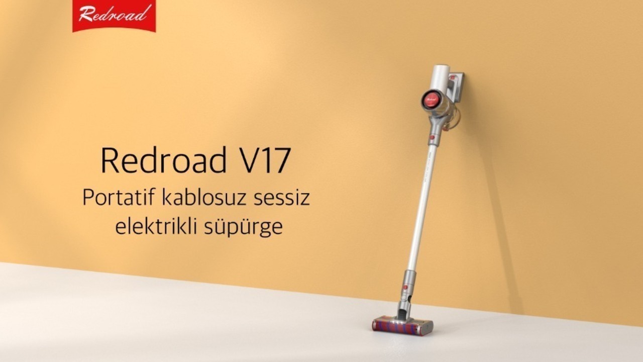 2022 Yılına Redroad V17 Elektrikli Süpürge ile Temiz ve Ferah Başlayın