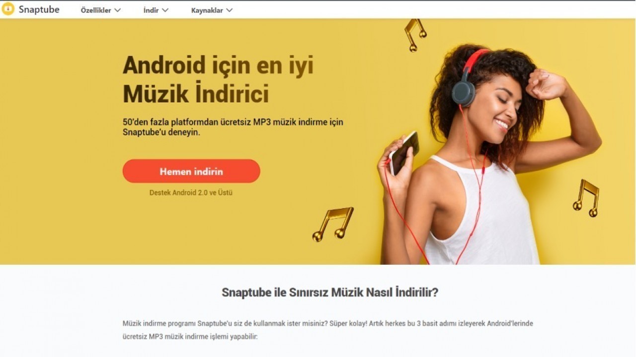 Hızlı Video Yüklemek İçin Ücretsiz Uygulama: Snaptube