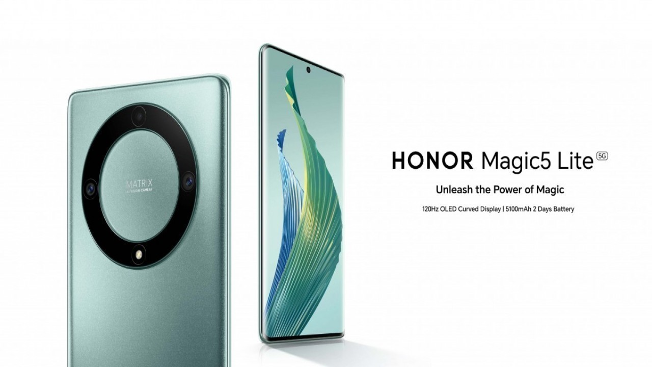 Honor Magic 5 Lite resmi olarak duyuruldu