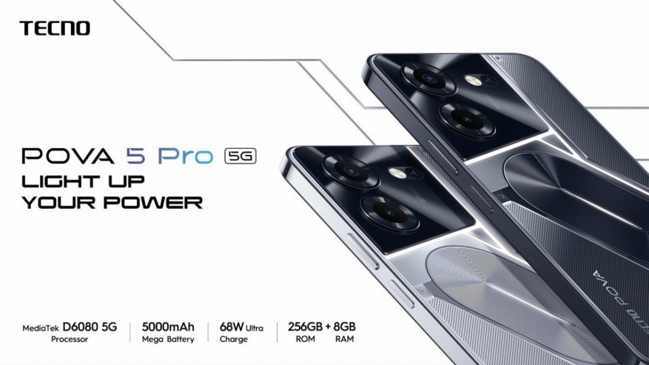 Tecno Pova 5 Pro resmi olarak duyuruldu