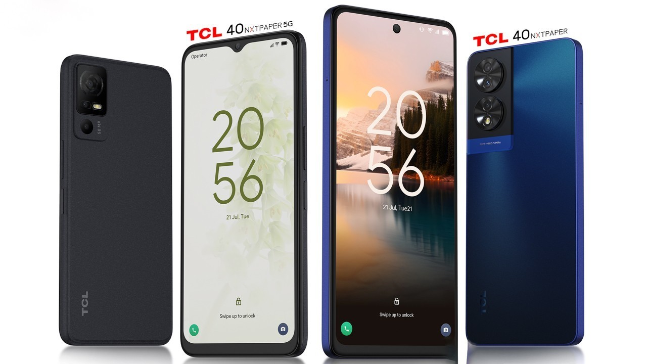 TCL 40 NxtPaper resmi olarak duyuruldu