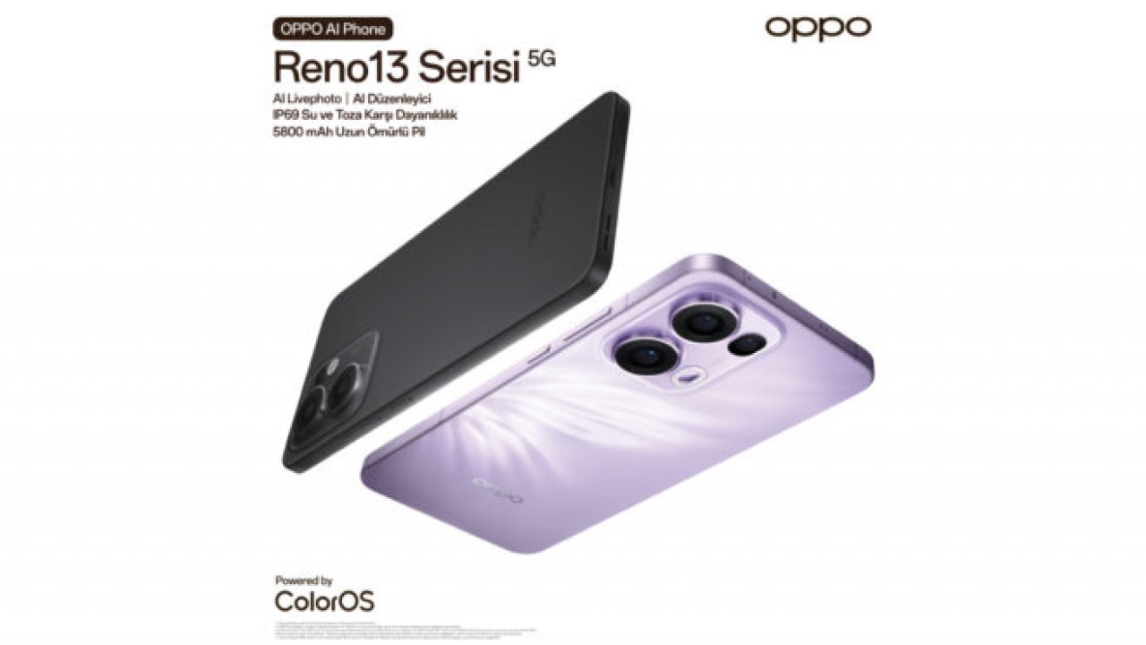 Oppo Reno 13 F 5G ve Reno 13 F 4G Türkiye'de satışa çıktı