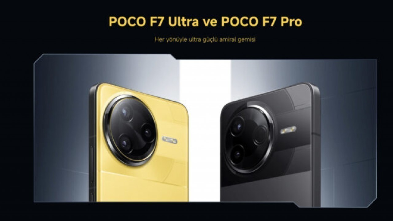 Poco F7 Ultra ve F7 Pro Türkiye'de satışa çıktı