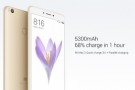 Xiaomi Mi Max 2, 5.300 mAh Batarya ile Hindistan'da Piyasaya Çıktı