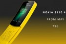 Efsane Telefon Nokia 8110, 4G ve Arka Kamera ile Yeniden Tasarlanıyor