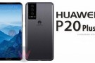Huawei P20 Plus Üçlü Kamerası ve iPhone X Benzeri Çentiği İle Ortaya Çıktı