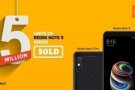 Xiaomi Redmi Note 5 ve Note 5 Pro Satışları 5 Milyonu Geçti