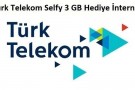 Türk Telekom Selfy 3 GB Bedava İnternet Paketi