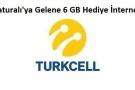 Turkcell Faturalı'ya Gelenlere 6 GB Hediye İnternet