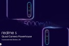 Realme 5 ve Realme 5 Pro Dört Arka Kamerayla Beraber Tanıtıldı
