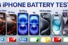iPhone 16 Serisi Batarya Testi