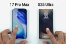 iPhone 17 Pro Max ve Galaxy S25 Ultra Hız Testi