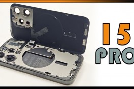 iPhone 15 Pro Parçalarına Ayrıldı