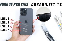 iPhone 15 Pro Max Dayanıklılık Testi