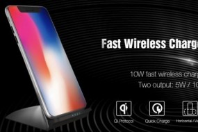 Gearbest Şarj Standlarından TOCHIC 10W/5W Kablosuz Şarj Aleti