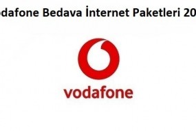 Vodafone 2019 Bedava İnternet Paketleri