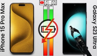 iPhone 15 Pro Max ve Galaxy S23 Ultra Batarya Testi