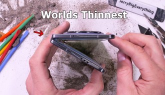 Oppo Find N5 Dayanıklılık Testi
