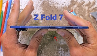 Samsung Galaxy Z Fold 7 Dayanıklılık Testi