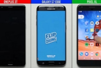 OnePlus 3T, Galaxy S7 Edge ve Google Pixel XL'den hangisi hızlı?