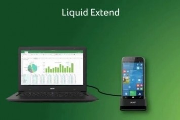 Acer Liquid Extend,  Windows 10 Mobile Continuum Aksesuarı olacak 