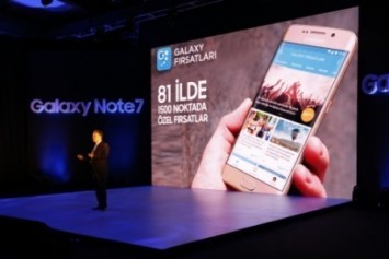 Samsung Galaxy Note 7 Türkiye’de Satışa Sunuluyor 