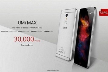 Umi Max akıllı telefon satışa sunuldu