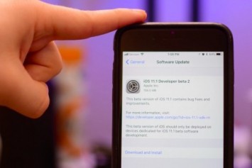 iOS 11.1 Beta 2 bugün kullanıma sunuldu