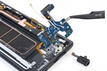 Note8'i ayrıştırma, pil ve ekran değişimi