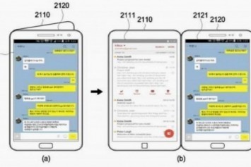 Samsung Galaxy X'in olduğu iddia edilen arayüzü görüntüleri