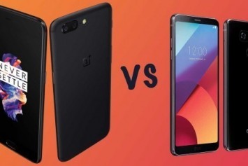 OnePlus 5T ile LG G6 hız testinde karşı karşıya