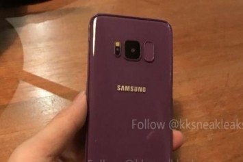 Mor Renkli Galaxy S8 Görseli Ortaya Çıktı 