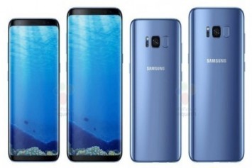 Samsung Galaxy S8 ve Galaxy S8+'ın Resmi Görselleri 