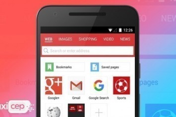 Opera Mini için yeni bir güncelleme geldi