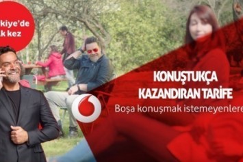 Vodafone Konuştuğun Kadar İnternet Kazan Kampanyası