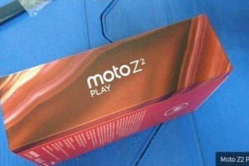 Moto Z2 Play'in Perakende Kutusu ile Birlikte Yeni Görüntüleri Sızdırıldı 