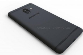 Samsung Galaxy C10'un Görselleri, Dual Kamerayı Gözler Önüne Seriyor 