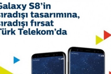 Galaxy S8 ve S8+ Türk Telekom’da 1.000 TL İndirim Fırsatı ile Satışa Sunuldu 