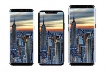 iPhone 8 ile Galaxy S8 yan yana görüntülendi